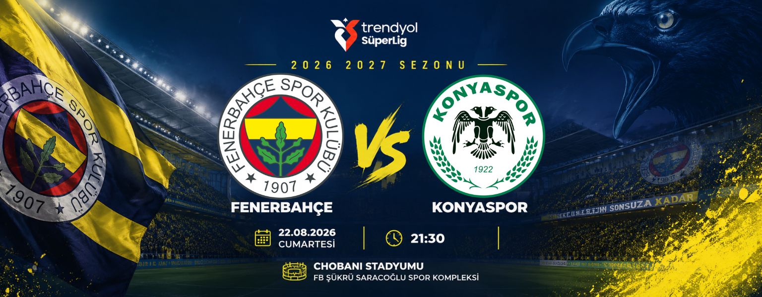Fenerbahçe Konyaspor: Kadıköy'de Sezonun İlk İç Saha Sınavı